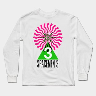 Spacemen 3 † Original Fan Artwork Long Sleeve T-Shirt